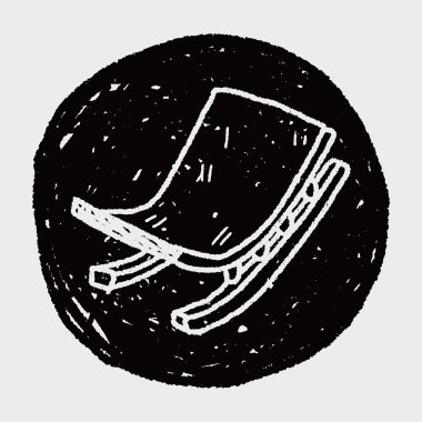 atlı kızak doodle