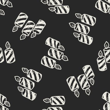 mum doodle Dikişsiz desen arka plan