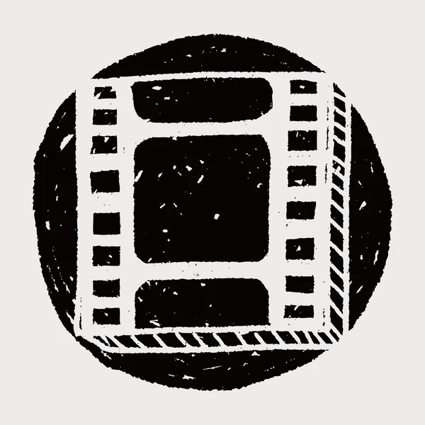 Film doodle — Stockvector