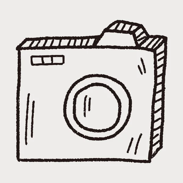 Doodle camera — Stockvector