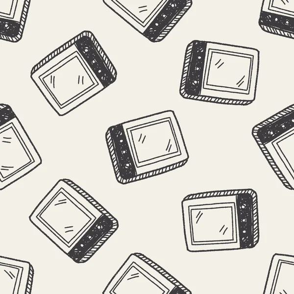 Doodle telefonata cellulare — Vettoriale Stock