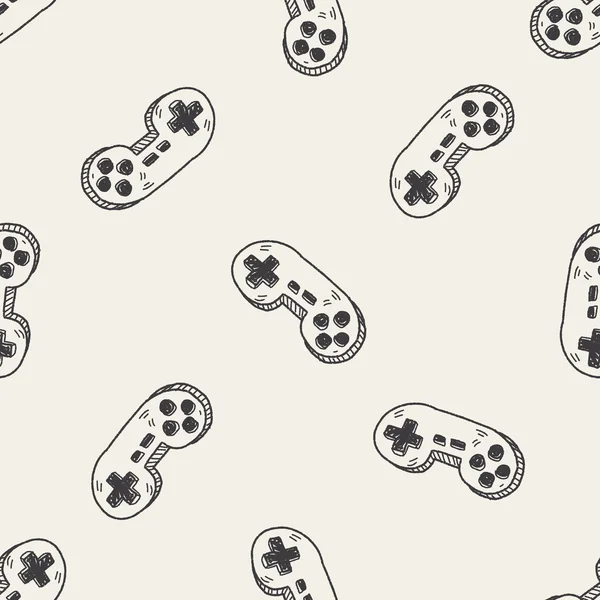 Doodle controller di gioco — Vettoriale Stock