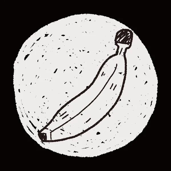 香蕉涂鸦 — 图库矢量图片