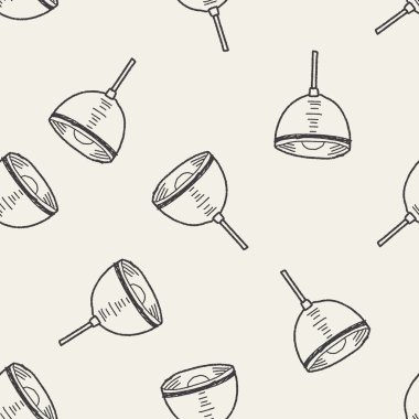 lamba doodle Dikişsiz desen arka plan
