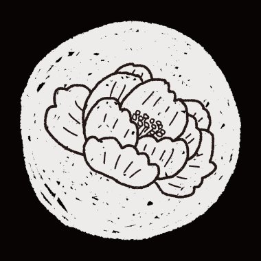 çiçek doodle