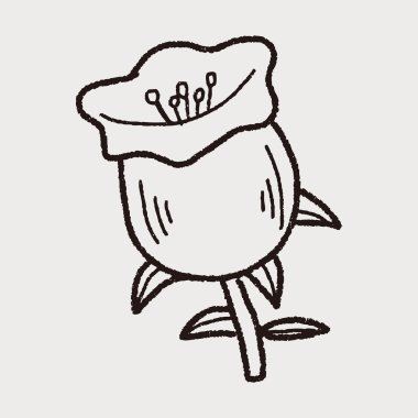 çiçek doodle