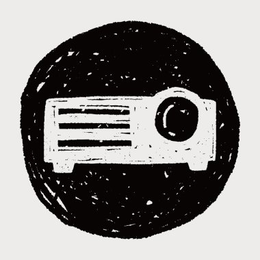 projektör doodle