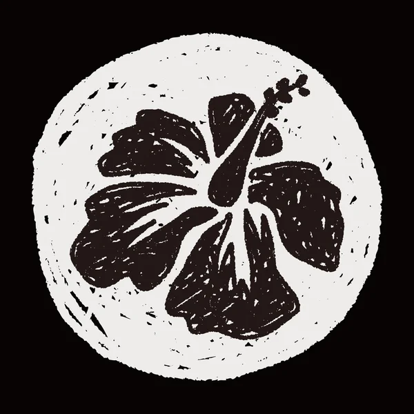Doodle de flores — Archivo Imágenes Vectoriales