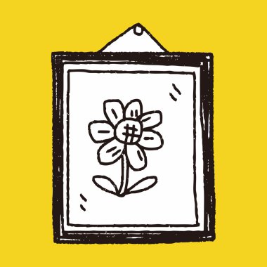 fotoğraf çerçevesi doodl