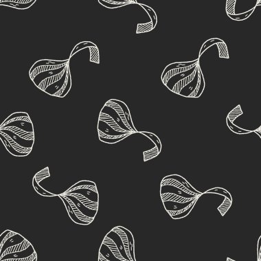 çikolata doodle Dikişsiz desen arka plan
