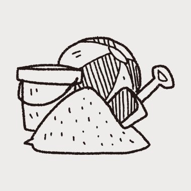 Doodle plaj oyuncakları