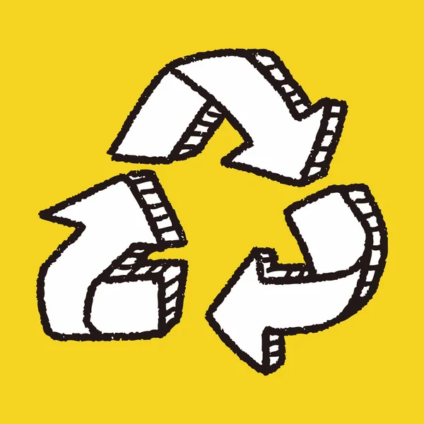 Concept de protection de l'environnement Faire du recyclage pour protéger notre e — Image vectorielle