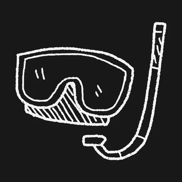 Brýle doodle — Stockový vektor