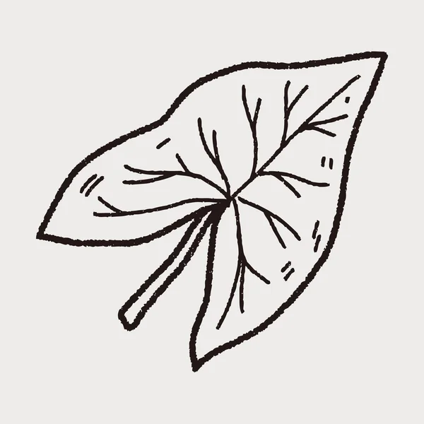 植物の落書き — ストックベクタ