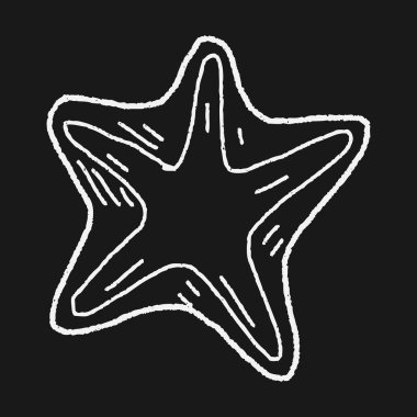 Deniz yıldızı doodle