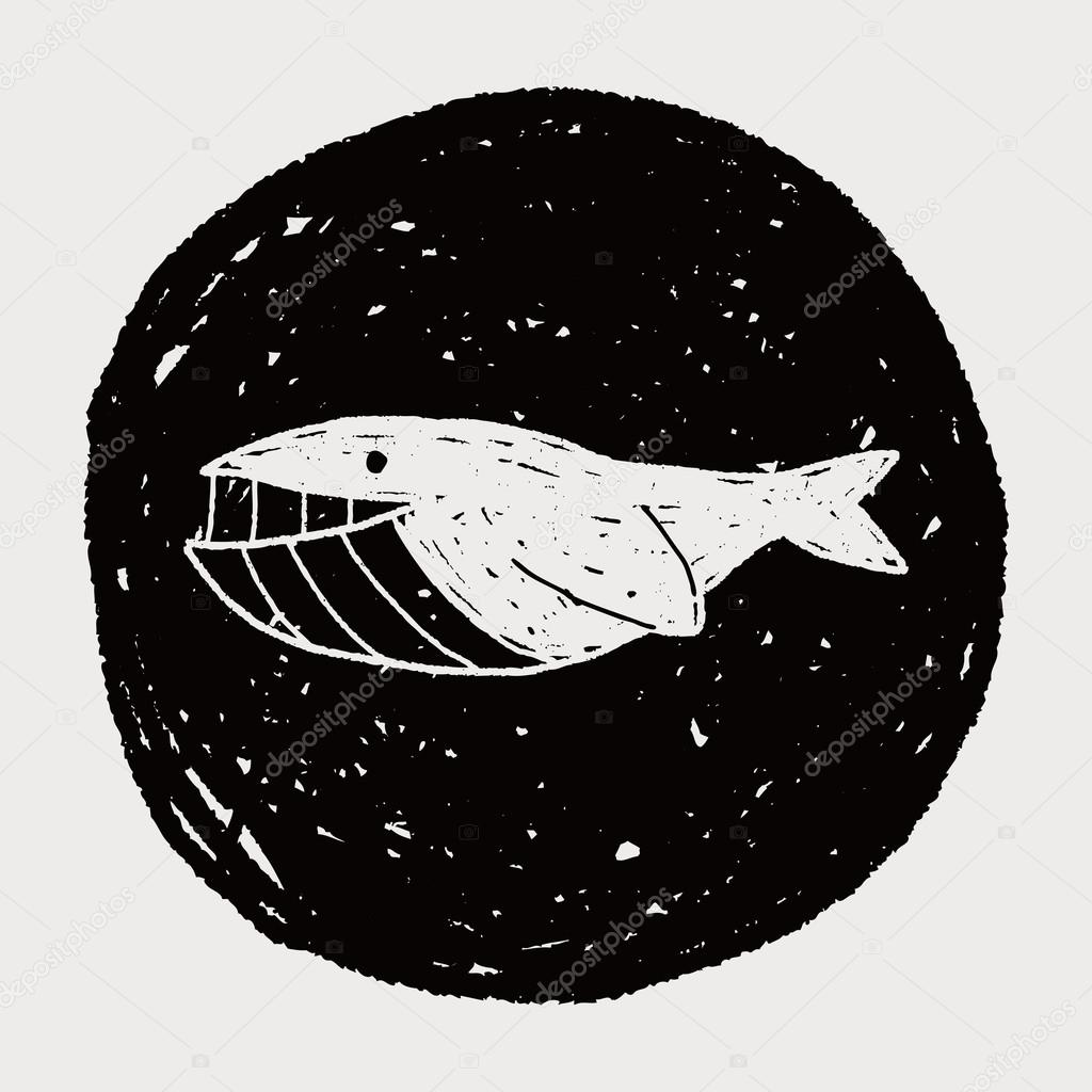 Whale doodle
