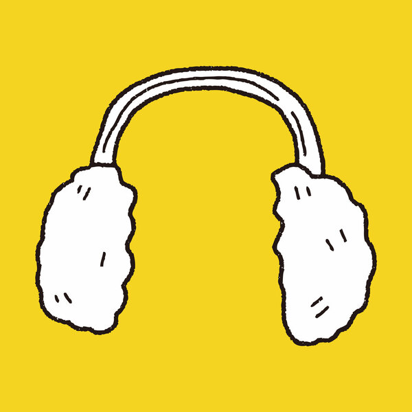 earmuffs doodle
