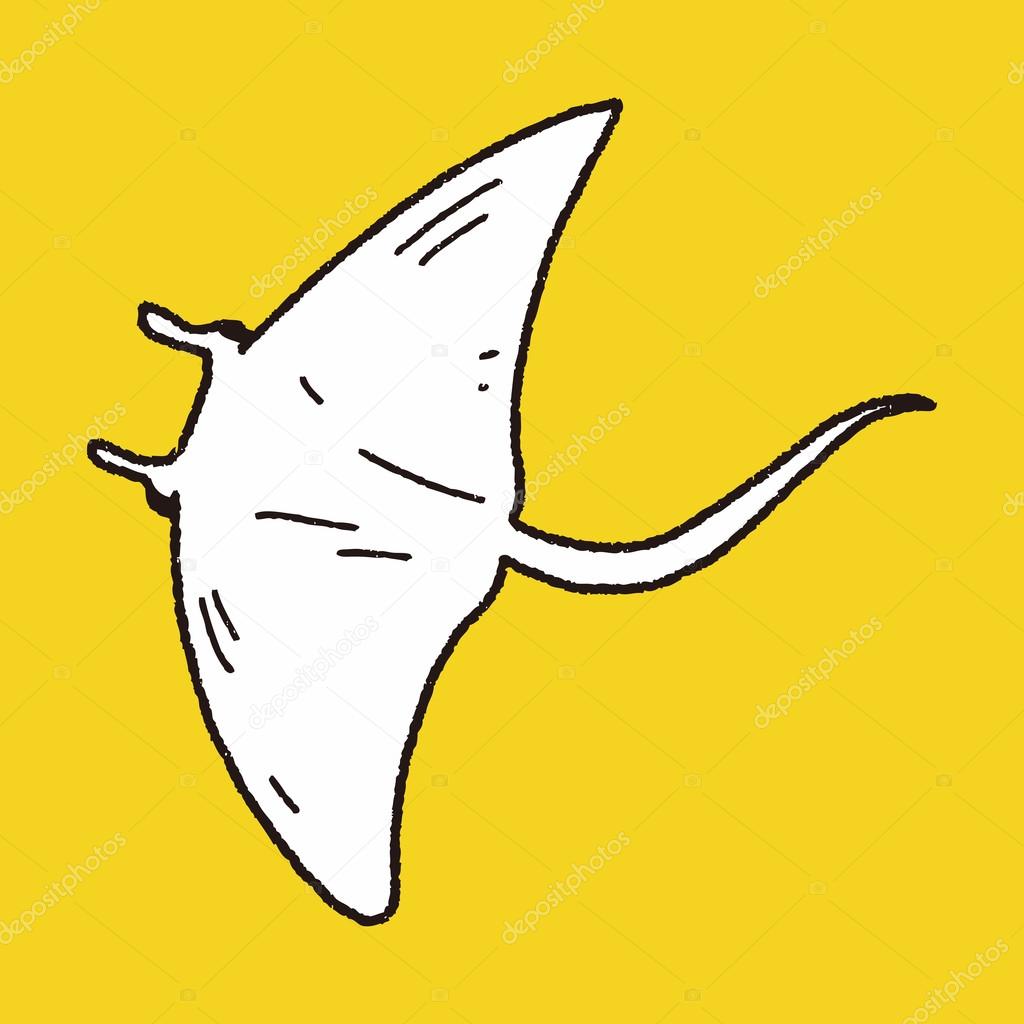 Stingray doodle
