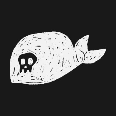 korsan şapkası doodle