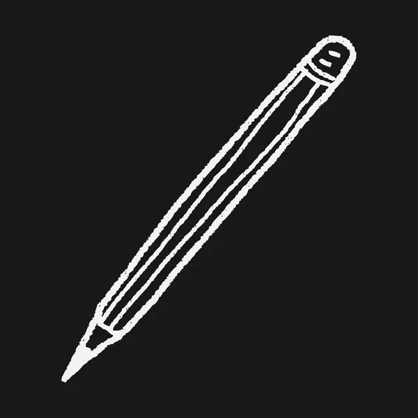 Doodle pen — Stockvector