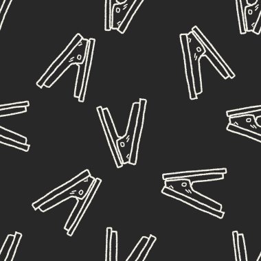 Zımba doodle Dikişsiz desen arka plan