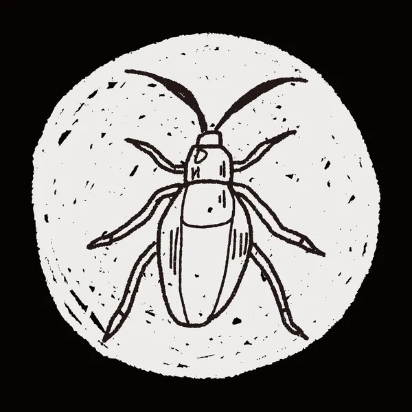 Garabato de insectos — Archivo Imágenes Vectoriales