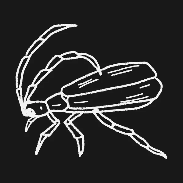 Scarabocchio degli insetti — Vettoriale Stock