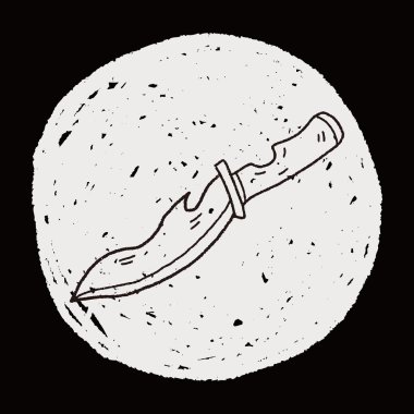 bıçak doodle