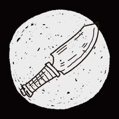 bıçak doodle