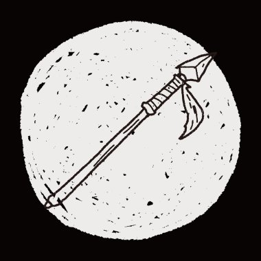 mızrak doodle