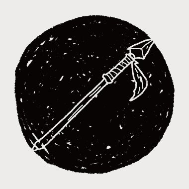mızrak doodle