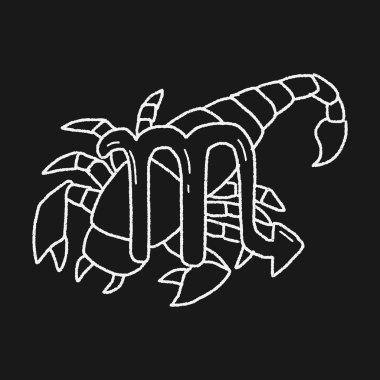 Astroloji takımyıldızı doodle