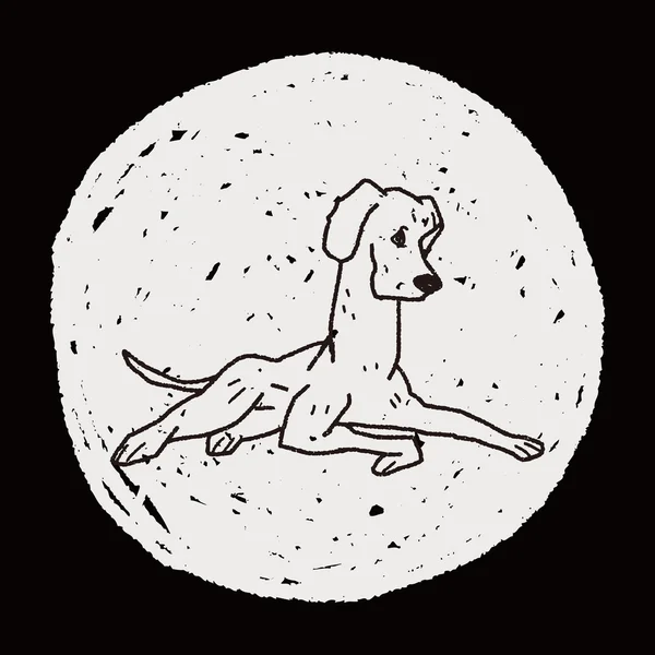 Собачий дудл — стоковый вектор