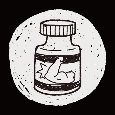 güç şişe doodle