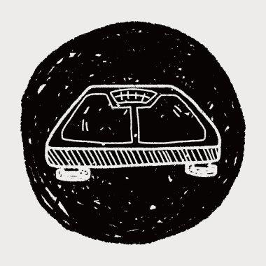 ağırlık ölçek doodle