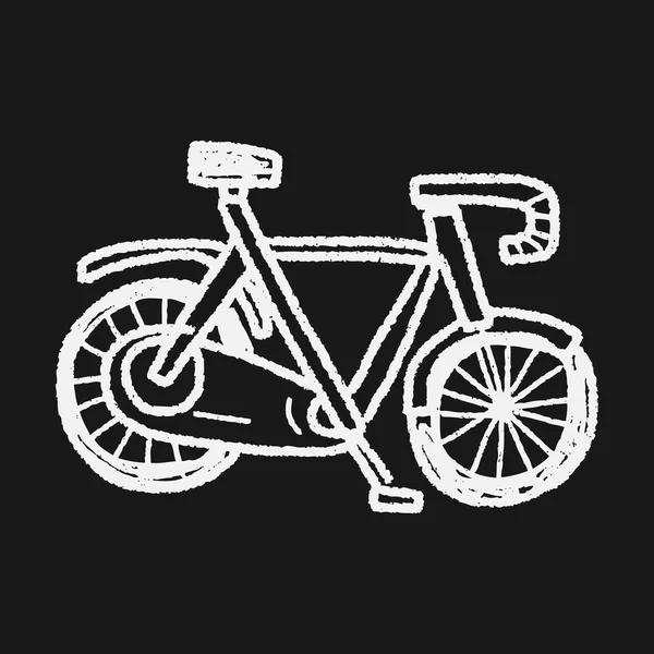 自転車落書き — ストックベクタ