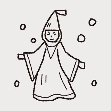 Sihirbazı doodle