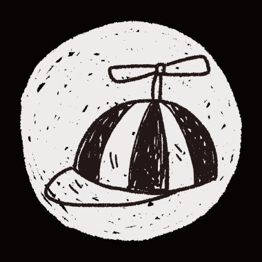 Çocuk şapka doodle