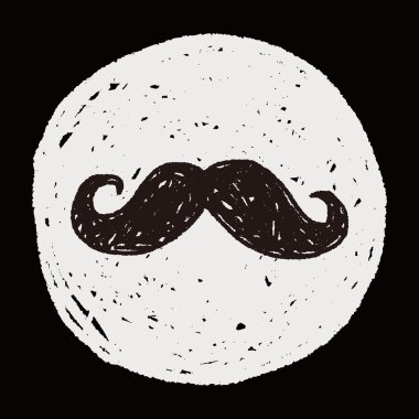 hipster sakal doodle