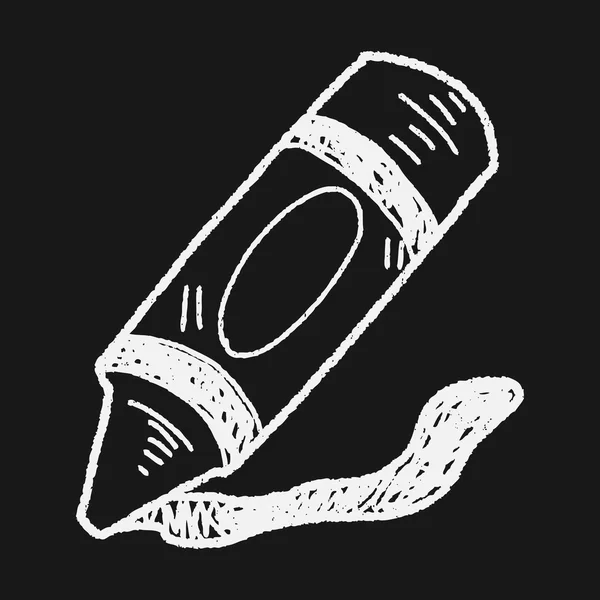 Une gribouille de crayon — Image vectorielle
