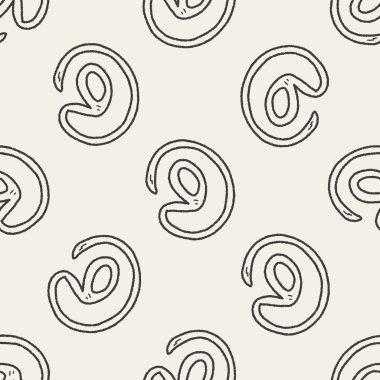 Doodle, Dikişsiz desen arka plan