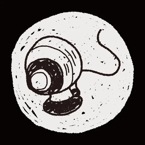 CCTV doodle — Wektor stockowy