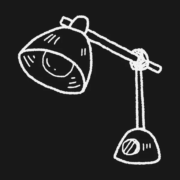 Lamp doodle — Stockvector