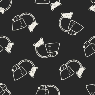 lamba doodle Dikişsiz desen arka plan
