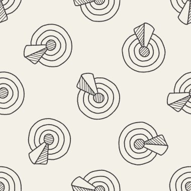 WiFi doodle Dikişsiz desen arka plan