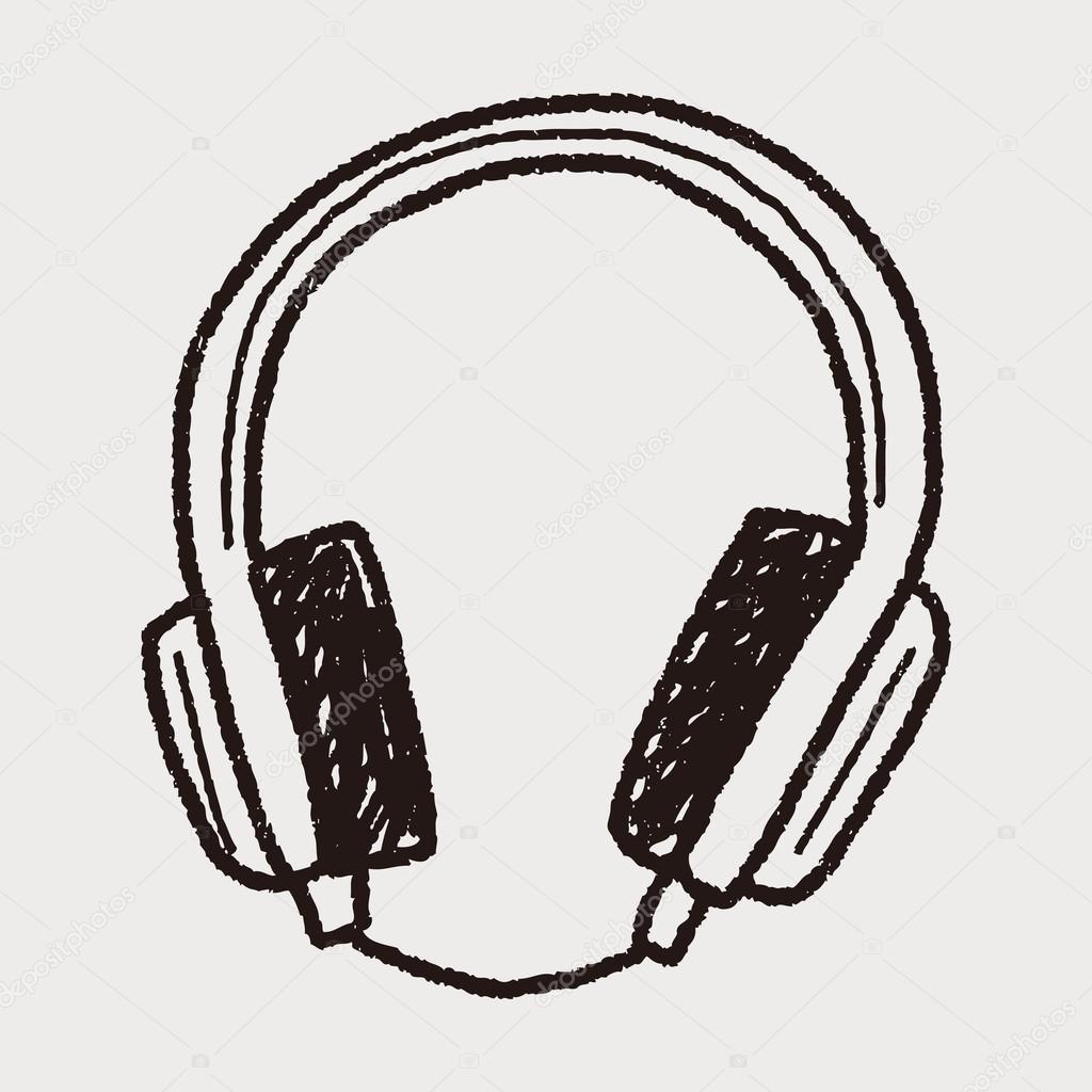 headphone doodle