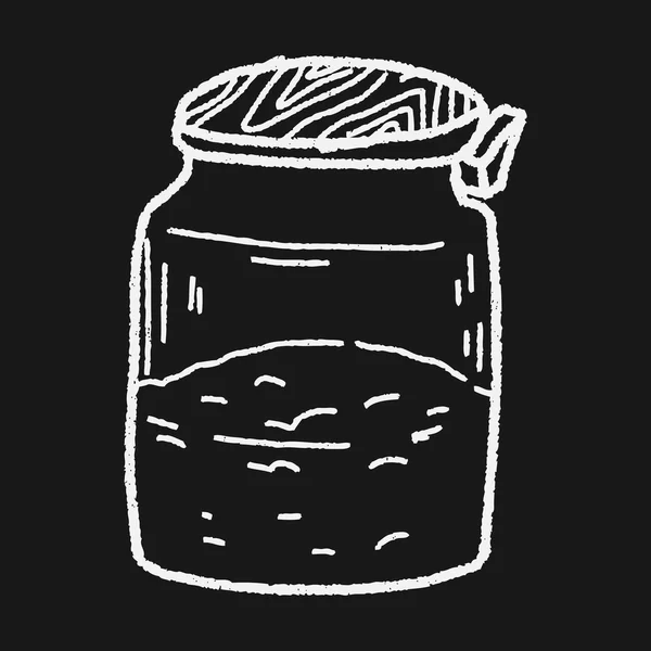 Doodle сіль перець — стоковий вектор