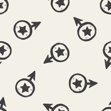 harita konumu doodle Dikişsiz desen arka plan