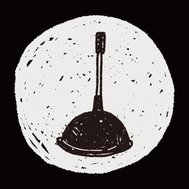 tuvalet lavabo pompası doodle