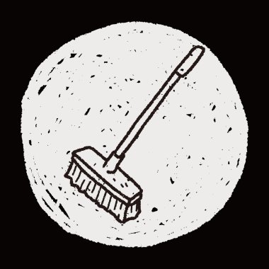 temiz fırça doodle